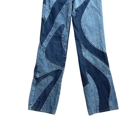 Jaded London Jeans Jaded Man & Curly Fry Slouchy Boyfriend Fit Size 25 NEW - Picture 7 of 11